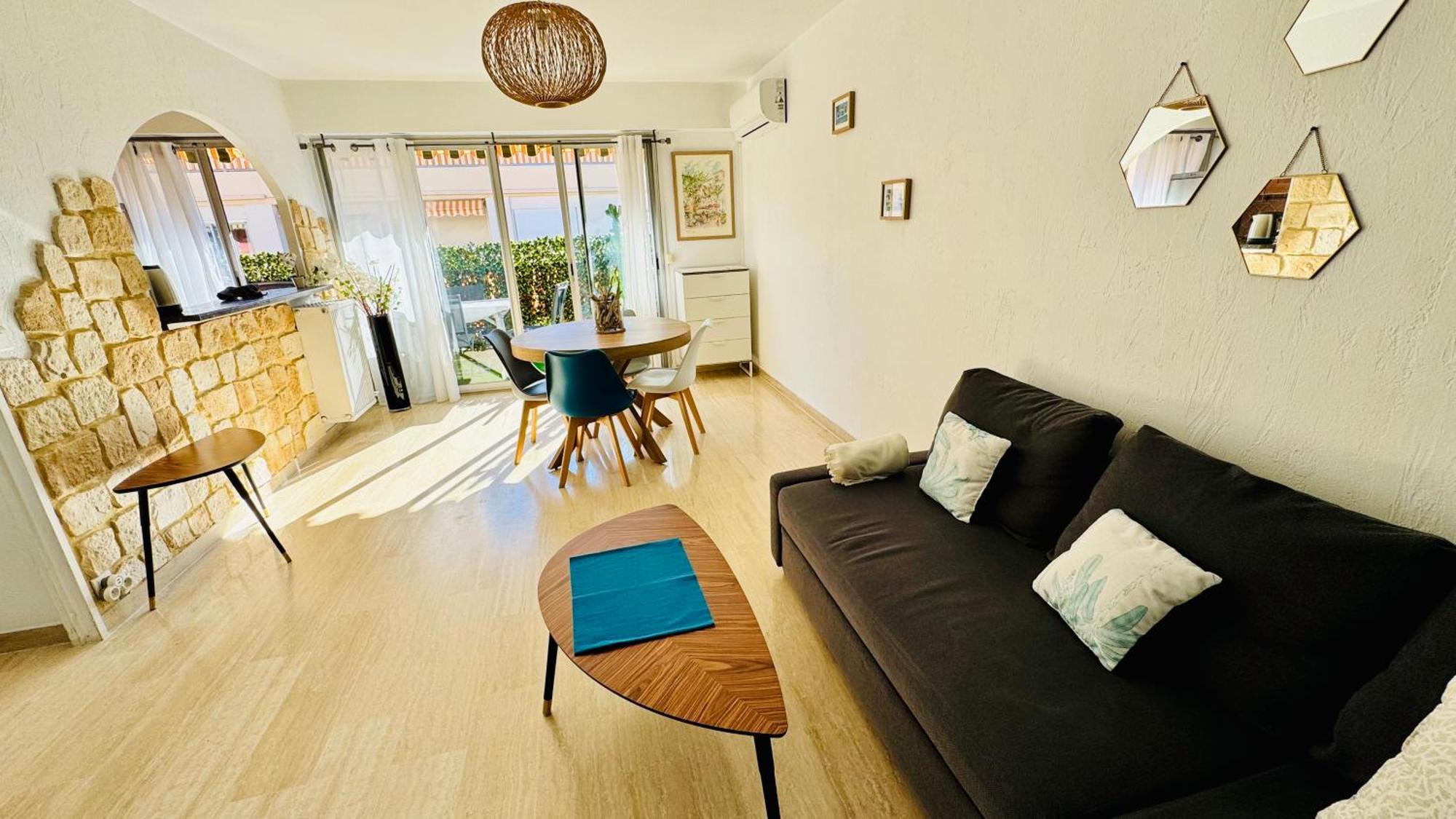 Apartment T2 Golfe Juan 47m2 Plages Et Port Vallauris
